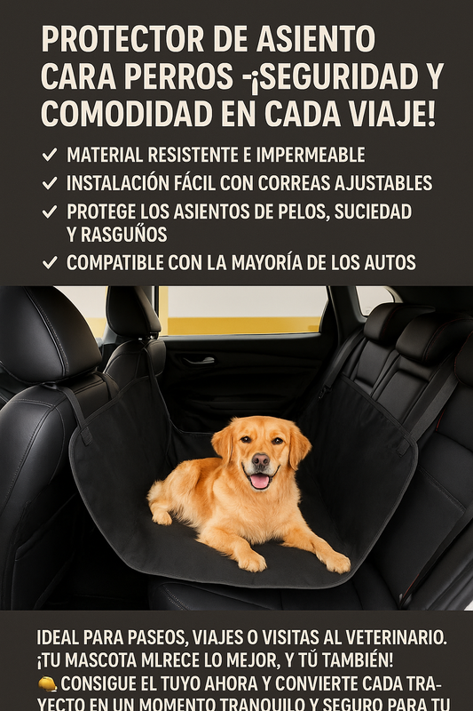 Funda coche para mascotas